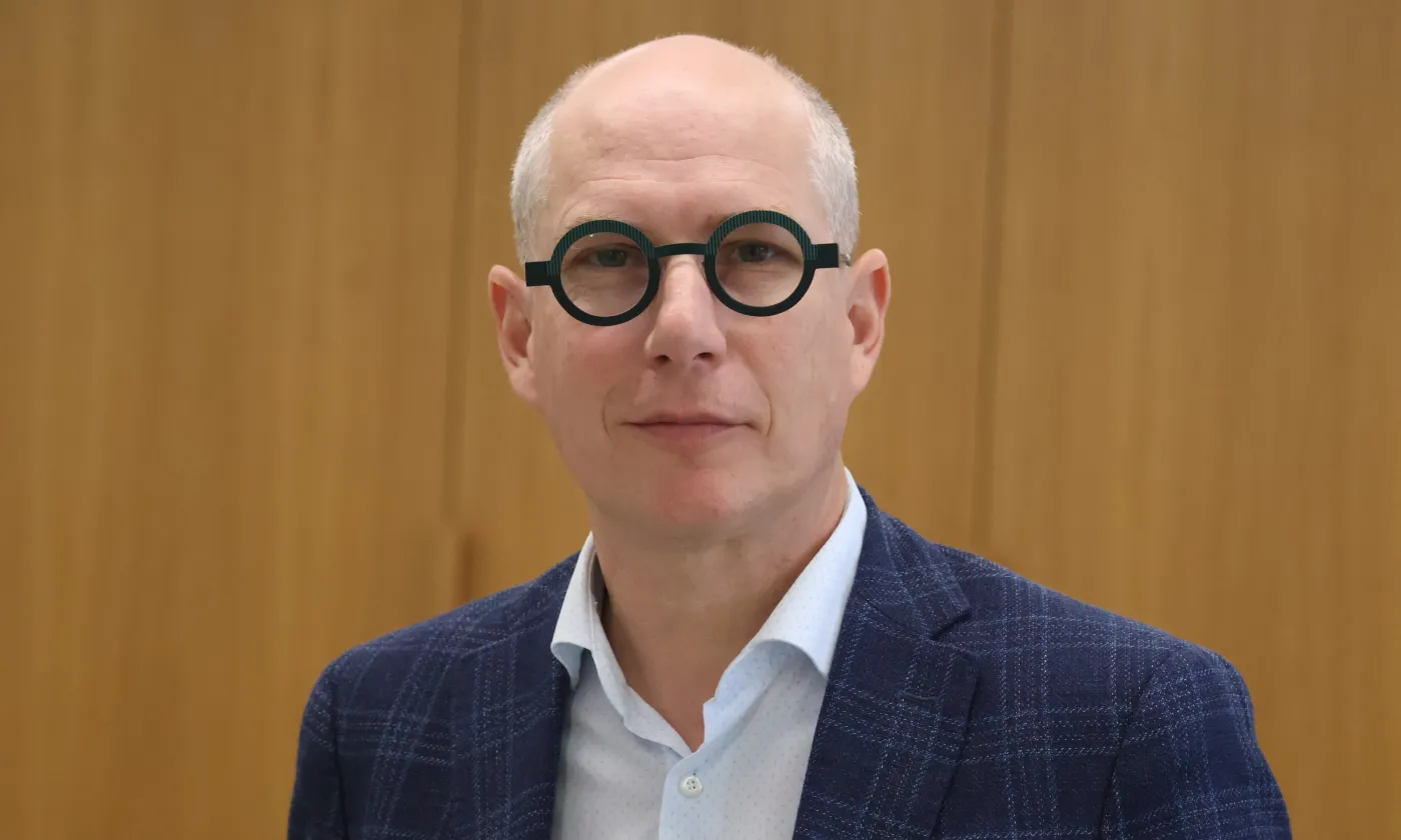 Gilles Cavin, pasteur de la paroisse protestante de Sierre Gilles Cavin